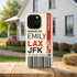 Personalized Travel Luggage Tag iPhone Case
