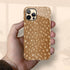 Personalized Luxe Spotted Deer Fur iPhone Case