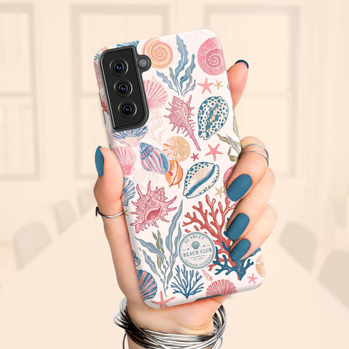 Personalized Beach Club Society Galaxy Case