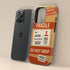 Personalized Fragile Handle With Care iPhone Case