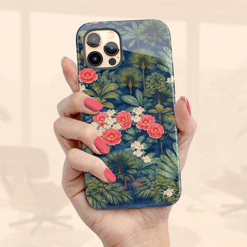 Personalized Paradise Garden iPhone Case