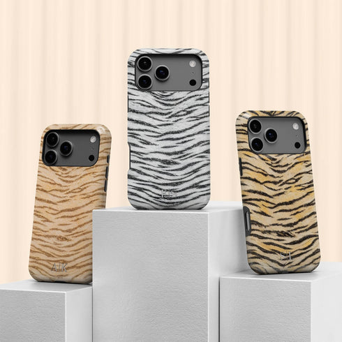 Personalized Velvet Tiger Collection iPhone Case