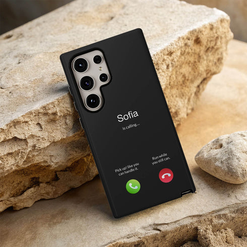 Personalized Funny Chaos Calling Galaxy Case