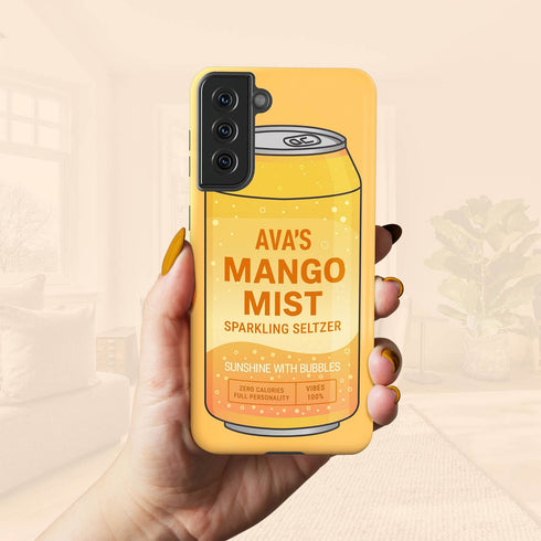 Personalized Fizz Seltzer Squad Galaxy Case