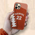 Sports Football Player & Number iPhone Case