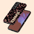3D Custom Name Dark Tort Galaxy Case
