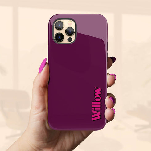 Personalized Pop Colors iPhone Case