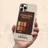Personalized Glamour Eyeshadow Makeup Palette iPhone Case