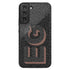 3D Initials Dark Leopard Galaxy Case - Vertical