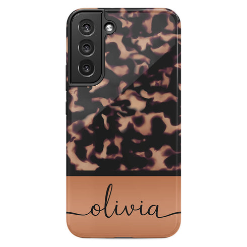 Gradient Color Custom Tortoiseshell Galaxy Case