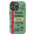 Personalized Classic Travel Journal iPhone Case