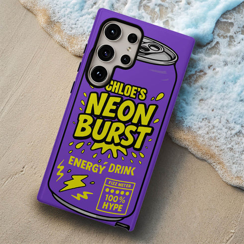 Personalized Sports Energy Drink Galaxy Case