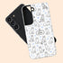 Personalized Dog Doodle Tag Galaxy Case