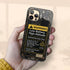 Personalized Tech Humor Warning Circuit Board iPhone Case