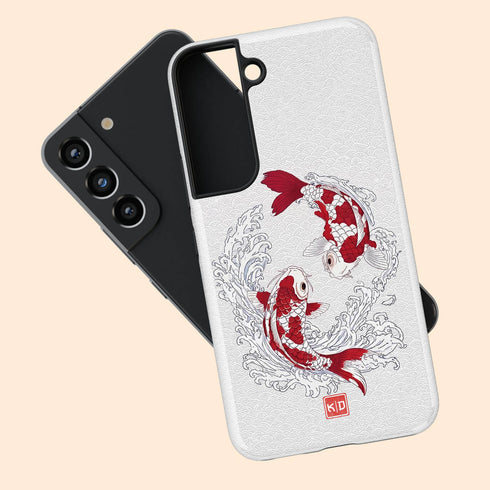 Personalized Yin Yang Koi Harmony Galaxy Case