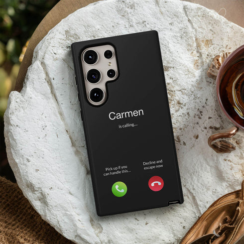 Personalized Funny Chaos Calling Galaxy Case