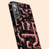 3D Camo Initials Dark Tort Galaxy Case