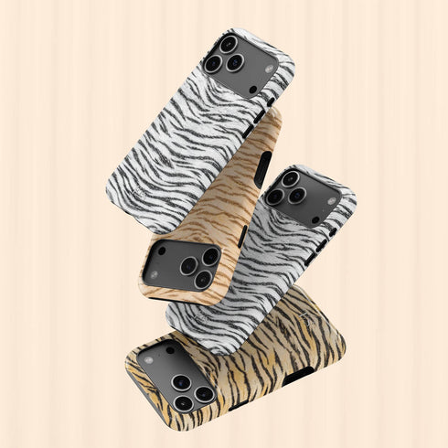 Personalized Velvet Tiger Collection iPhone Case