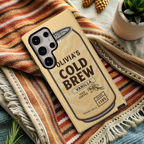 Personalized Coffee Lovers Cold Brew Galaxy Case