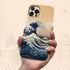 Custom The Great Wave off Kanagawa iPhone Case