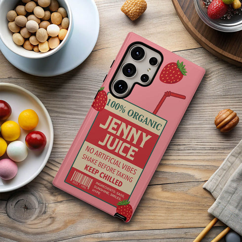 Personalized Refreshing Juice Box Galaxy Case