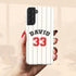 Custom Baseball Player & Number Galaxy Case