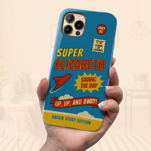 Personalized Retro Comic Book iPhone Case
