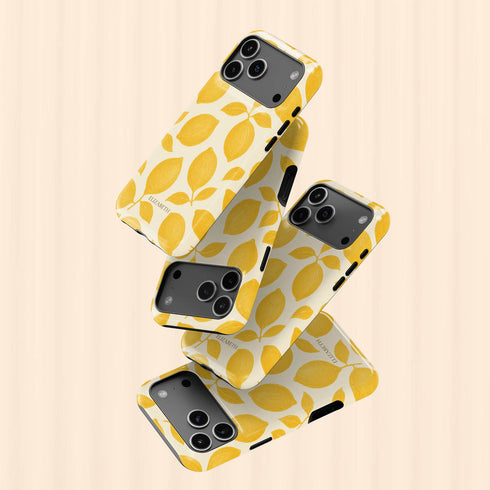 Personalized Amalfi Lemon iPhone Case