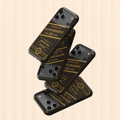 Personalized Prestigious Vintage Scotch iPhone Case