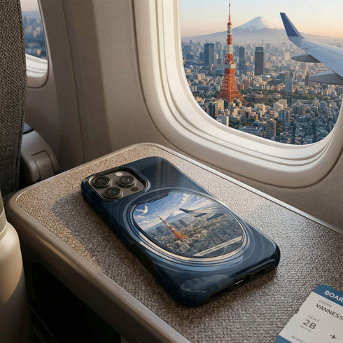 Personalized Iconic Window Seat iPhone Case