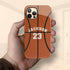 Sports Basketball Player & Number iPhone Case