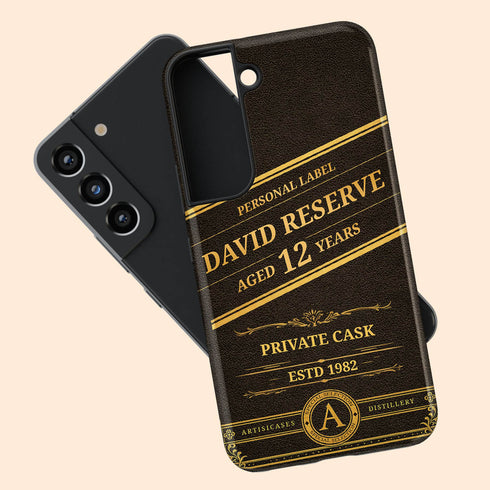 Personalized Prestigious Vintage Scotch Galaxy Case
