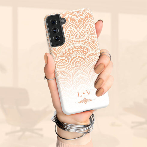 Custom Lotus Mandala Galaxy Case