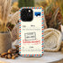 Personalized Classic Mailing Envelope iPhone Case