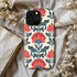 Custom Initials Boho Indian Jaipur Block Print iPhone Case
