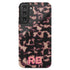3D Custom Initials Dark Tort Galaxy Case - Centered