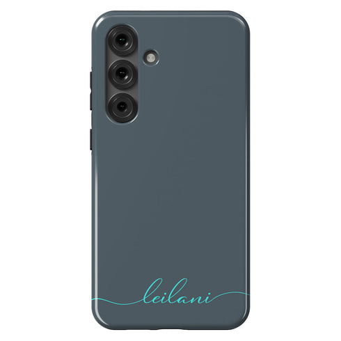 Custom Name Fresh Calligraphy Galaxy Case - Horizontal