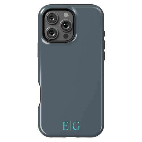 Custom Initials Fresh Aesthetic iPhone Case