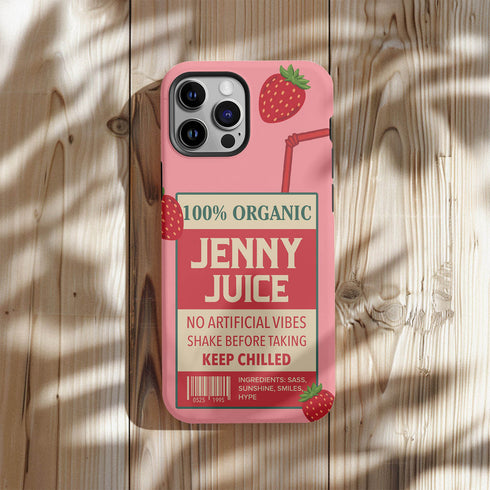 Personalized Refreshing Juice Box iPhone Case