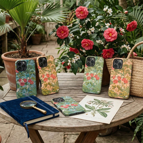 Personalized Paradise Garden iPhone Case