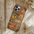 Personalized Vintage Suitcase Sticker iPhone Case