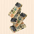Personalized Vintage Postal Collage iPhone Case