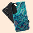 Personalized Polygon Glass Whale Galaxy Case