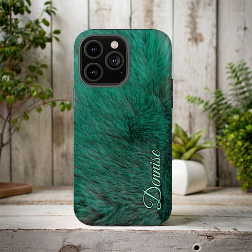 Personalized Whimsical Animal Fur iPhone Case