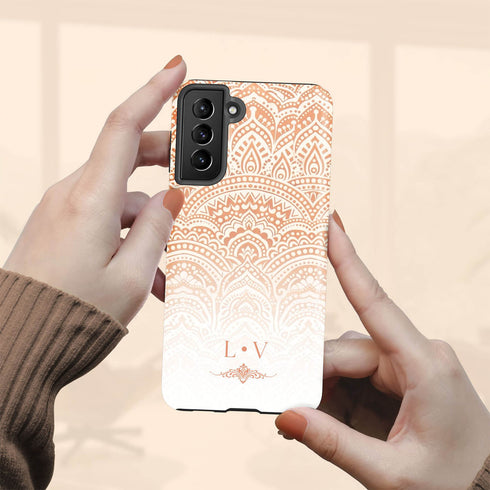 Custom Lotus Mandala Galaxy Case