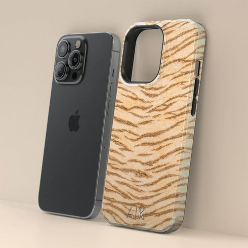 Personalized Velvet Tiger Collection iPhone Case