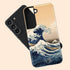 Custom The Great Wave off Kanagawa Galaxy Case
