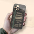 Personalized Classic Travel Journal iPhone Case