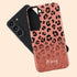 Personalized Leopard Glow Galaxy Case