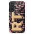Custom 3D Initials Dark Tort Galaxy Case